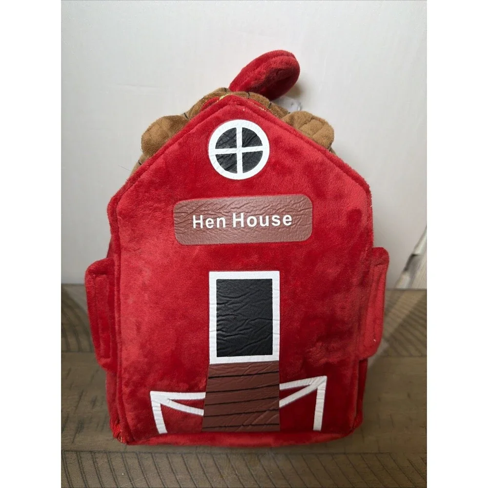 ADORE Hen House Chicken Coop Plush Stuffed Animal Playset 10